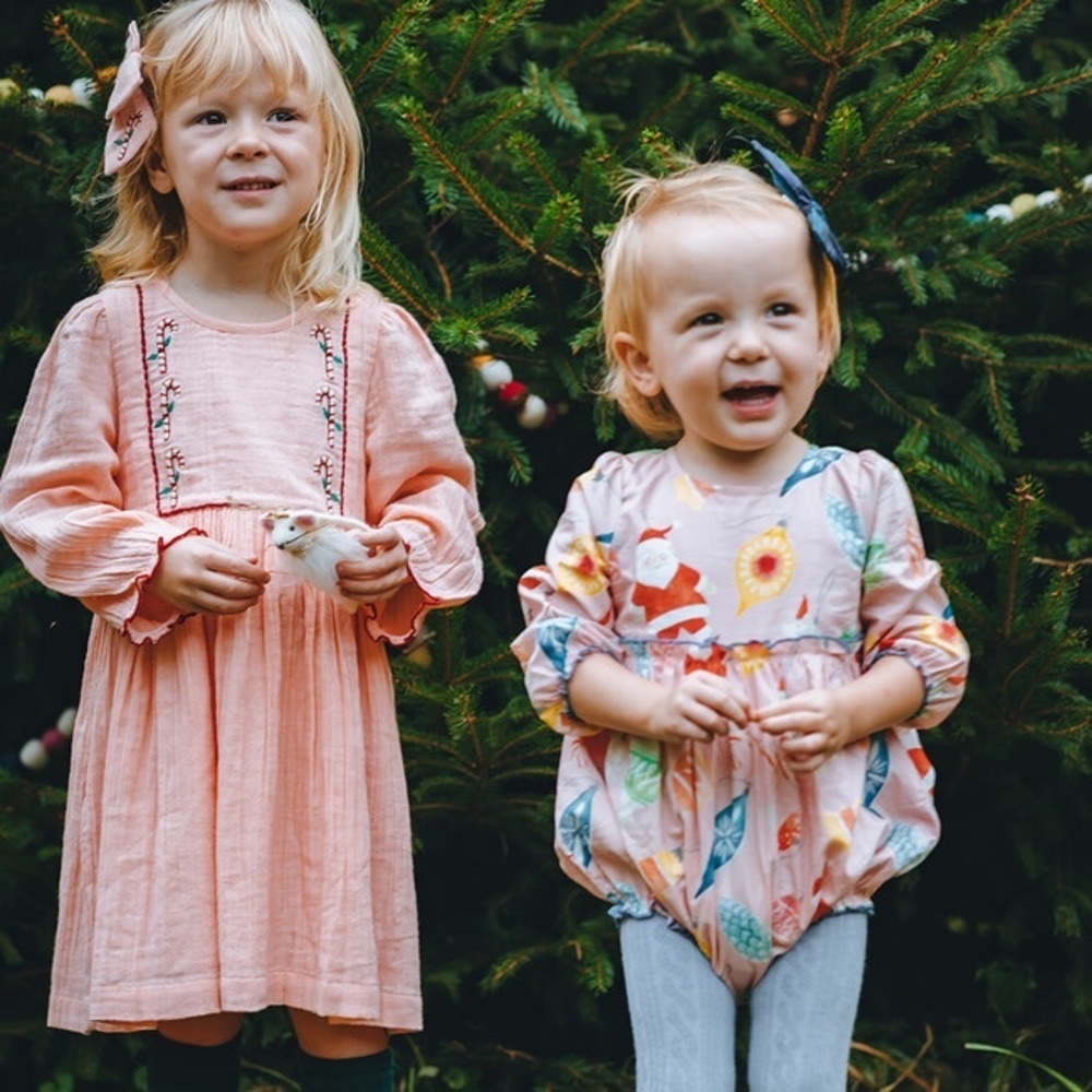 Pink Chicken Nicky Dress, Candy Canes 3Y